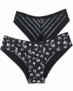 Женские трусы слипы бесшовные  ALINA 