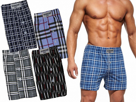 Мужские трусы шорты (большой размер)  VERICOH