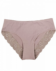 Женские трусы слипы с кружевом ALINA 