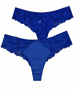 Трусы женские стринги кружевные   ALINA 